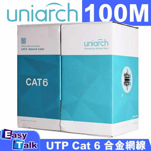 Uniarch CAB-6-CCA UTP Cat 6 合金網線 100m